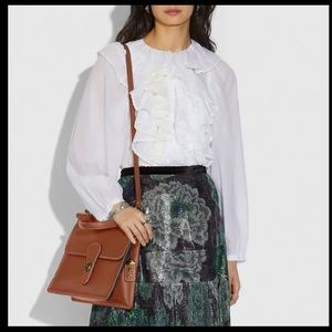 Coach Willis Top Handle Bag Brown